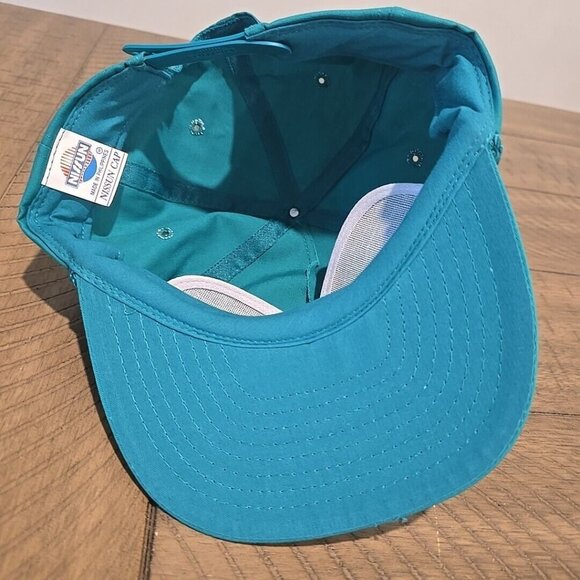 VTG Nissun Hat Teal SnapBack Baseball Cap Adjustable Unity Community Rope - Picture 5 of 6